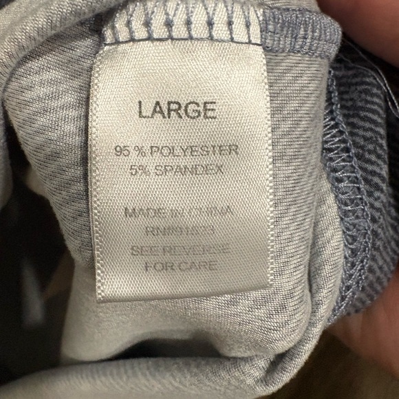 And1 Gray Short Sleeve Tee Classic Crew Neck - Picture 4 of 5